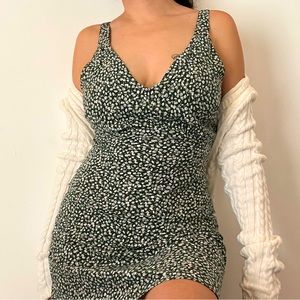 Abercrombie and fitch floral mini dress small